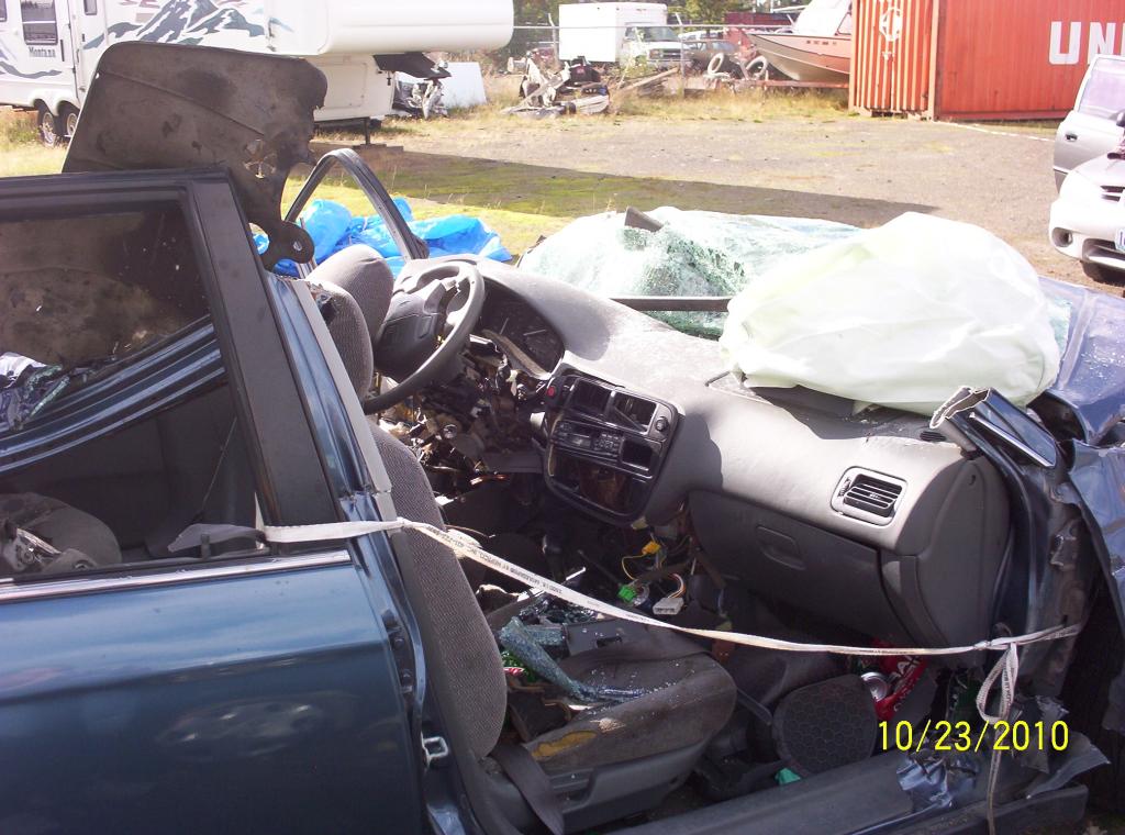 Honda accord driver side airbag not deployed
